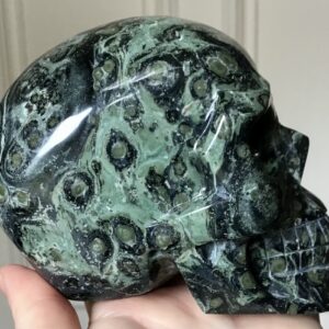 Kambaba Jasper Crystal Skull - Image 7