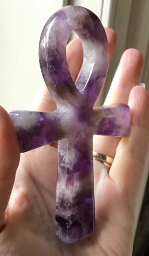 Amethyst Crystal Ankh