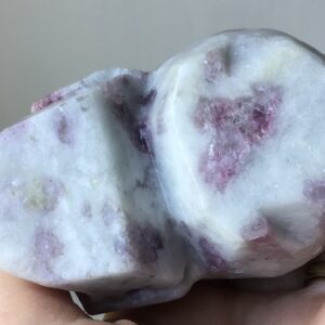 Pink Tourmaline Crystal Skull - Image 8