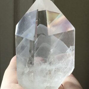 Clear Quartz Double Mountain Crystal - Image 2