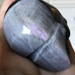 Labradorite Crystal Skull - Image 4