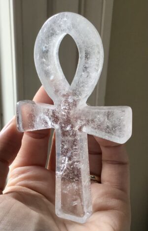 Clear Quartz Crystal Ankh
