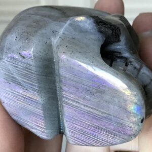 Labradorite Crystal Skull - Image 5
