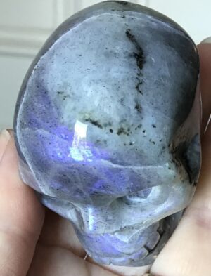 Labradorite Crystal Skull