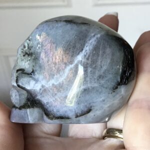 Labradorite Crystal Skull - Image 8