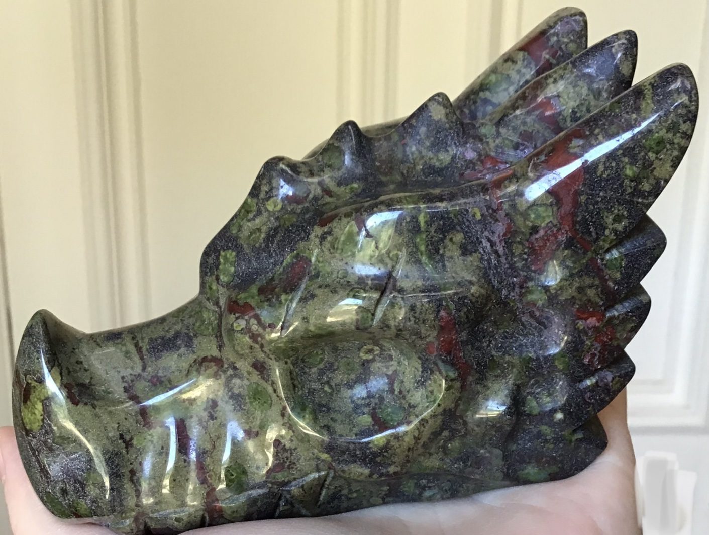 Bloodstone Crystal Dragon