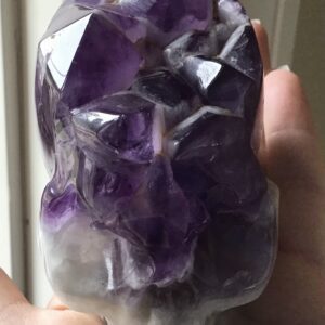 Amethyst Cluster Crystal Skull - Image 11