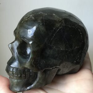 Labradorite Crystal Skull - Image 7