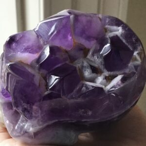 Amethyst Cluster Crystal Skull - Image 8