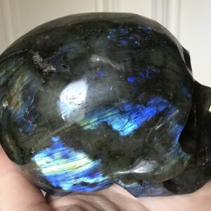 Labradorite Crystal Skull - Image 8