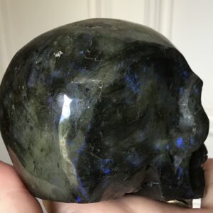 Labradorite Crystal Skull - Image 6