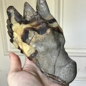Septarian ‘Dragon Stone’ Crystal Dragon - Image 4