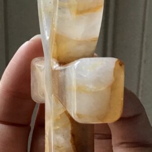 Quartz Golden Healer Crystal Ankh - Image 6