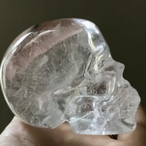 Clear Quartz Crystal Skull - Image 3