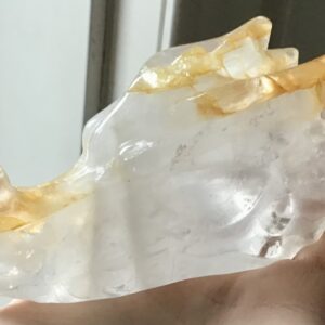 Golden Healer Quartz Crystal Dragon - Image 2