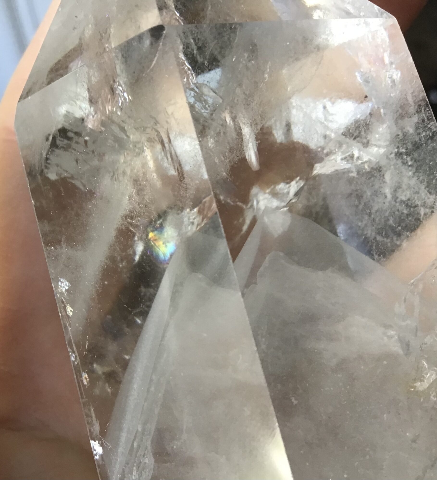 Clear Quartz Double Mountain Crystal - Image 7