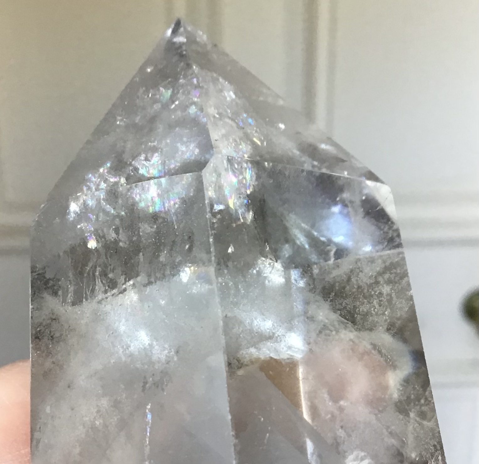 Clear Quartz Double Mountain Crystal - Image 8