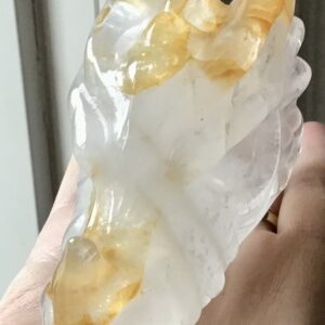 Golden Healer Quartz Crystal Dragon - Image 3