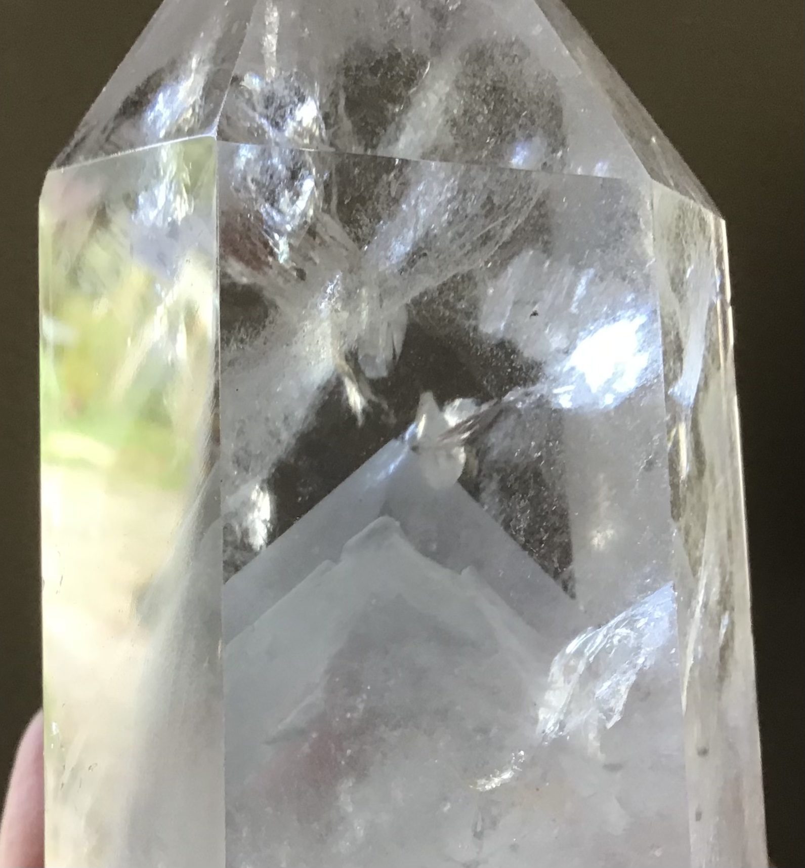 Clear Quartz Double Mountain Crystal - Image 6